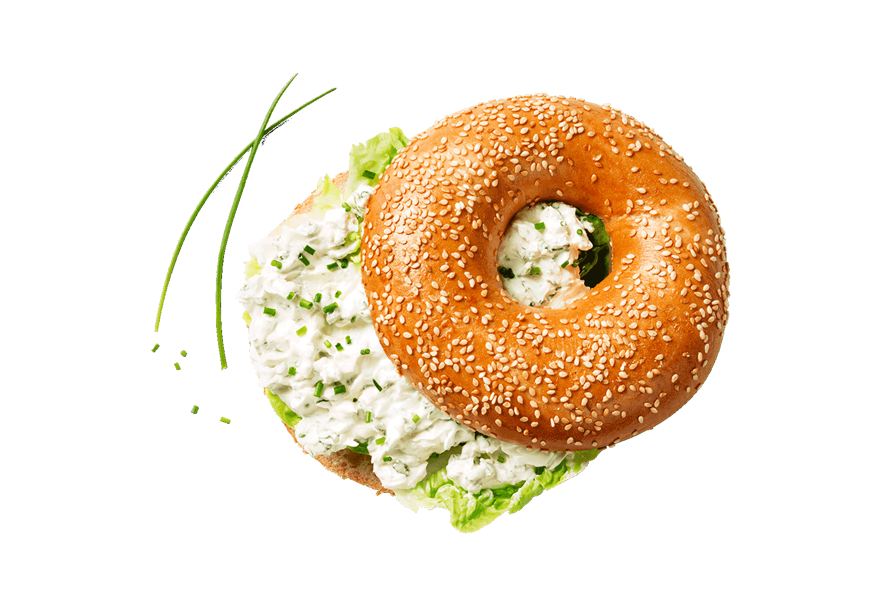 Bagel Kräuterfrischkäse