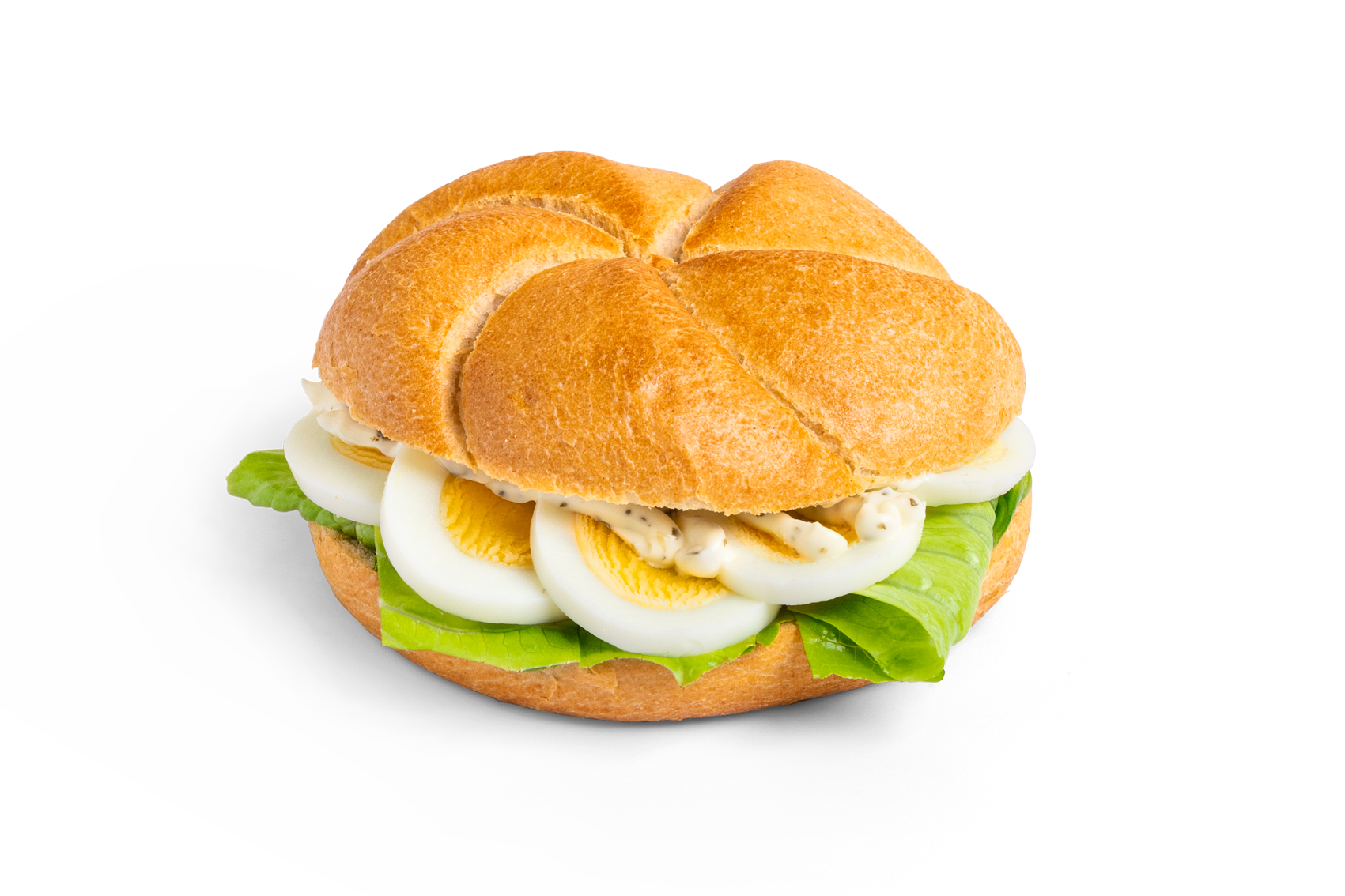 Kaiserbrötchen Ei