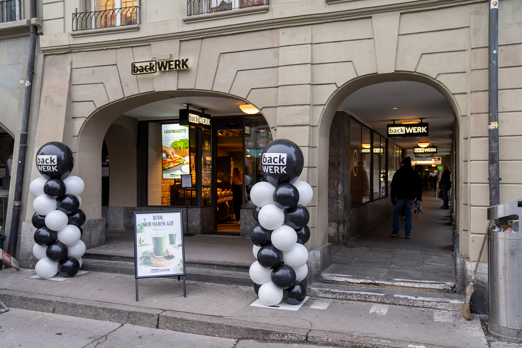 Bern - wir haben auf!: Besuche unser neu eröffnetes BackWerk an der Neuengasse 1 in Bern.