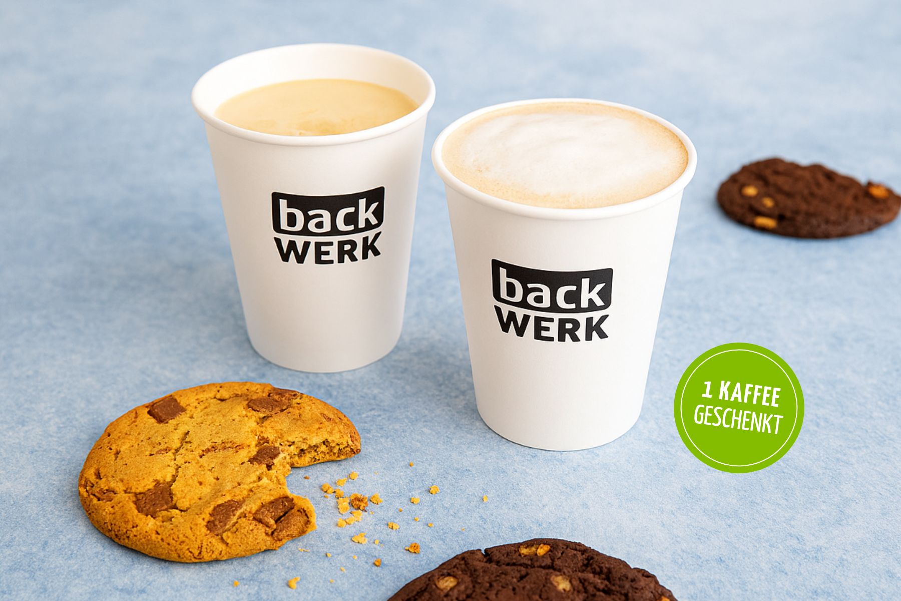 Der siebte Kaffee geht auf uns!: Hol dir deine Sammelkarte und profitiere bei jeder vollen Karte von einem gratis Kaffee.